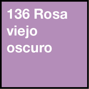 CRETAS TIZAS PASTEL - ROSA VIEJO OSCURO 136