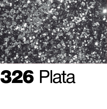PINTURA PARA TELA - GLITTER PLATA, 40 ML