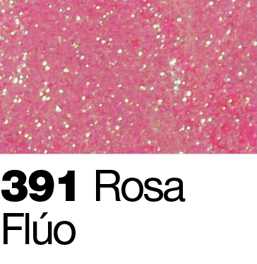 PINTURA PARA TELA - GLITTER ROSA FLUO, 40 ML