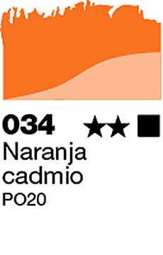COLORES AL OLEO - NARANJA CADMIO G2, 22 ML