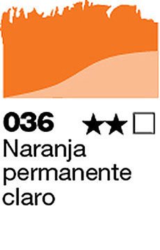 COLORES AL OLEO - NARANJA PERMANENTE CLARO G2, 22 ML