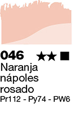 COLORES AL OLEO - NARANJA NAPOLES ROSADO, 22 ML