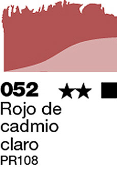 COLORES AL OLEO - ROJO DE CADMIO CLARO G2, 22 ML