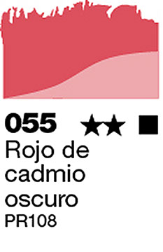 COLORES AL OLEO - ROJO DE CADMIO OSCURO G2, 22 ML