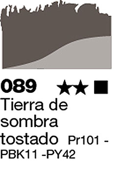 COLORES AL OLEO - TIERRA SOMBRA TOSTADA, 60 ML