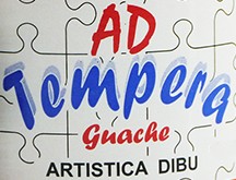 TEMPERA - COLORES SURTIDOS X6, 50 ML X6