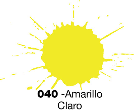 ACRILICO ESCOLAR - AMARILLO CLARO, 40 ML
