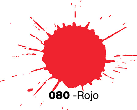 ACRILICO ESCOLAR - ROJO, 40 ML
