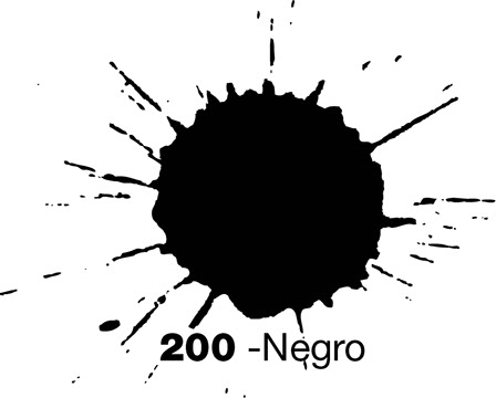ACRILICO ESCOLAR - NEGRO, 40 ML