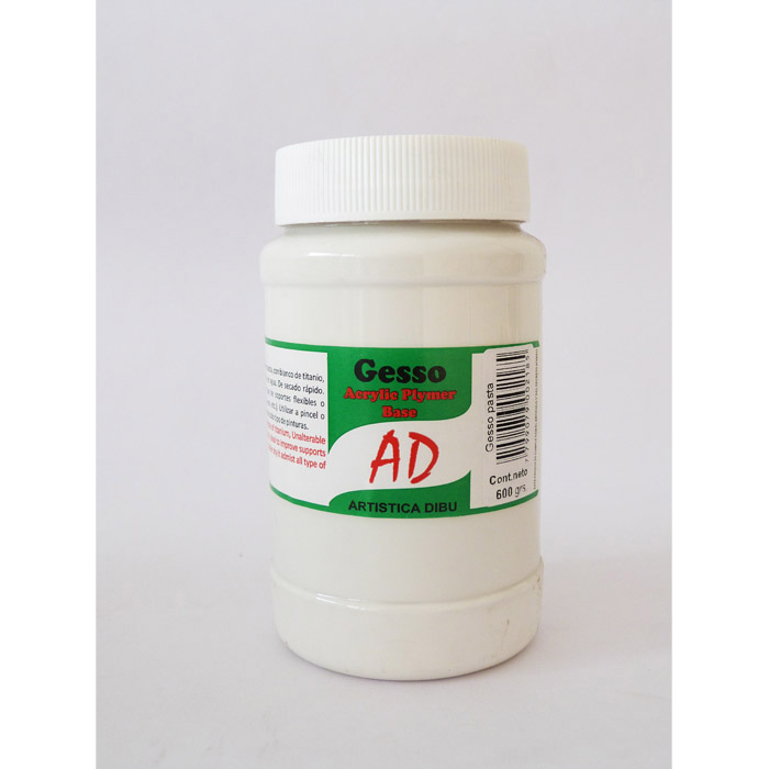 GESSO ACRILICO PASTA - 600 GR