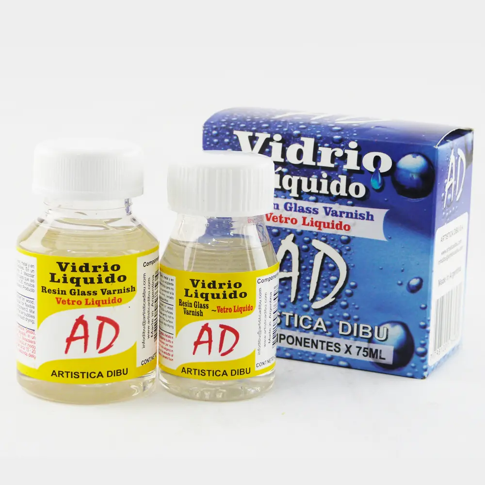 VIDRIO LIQUIDO KIT 2 COMPONENTE - 75 ML