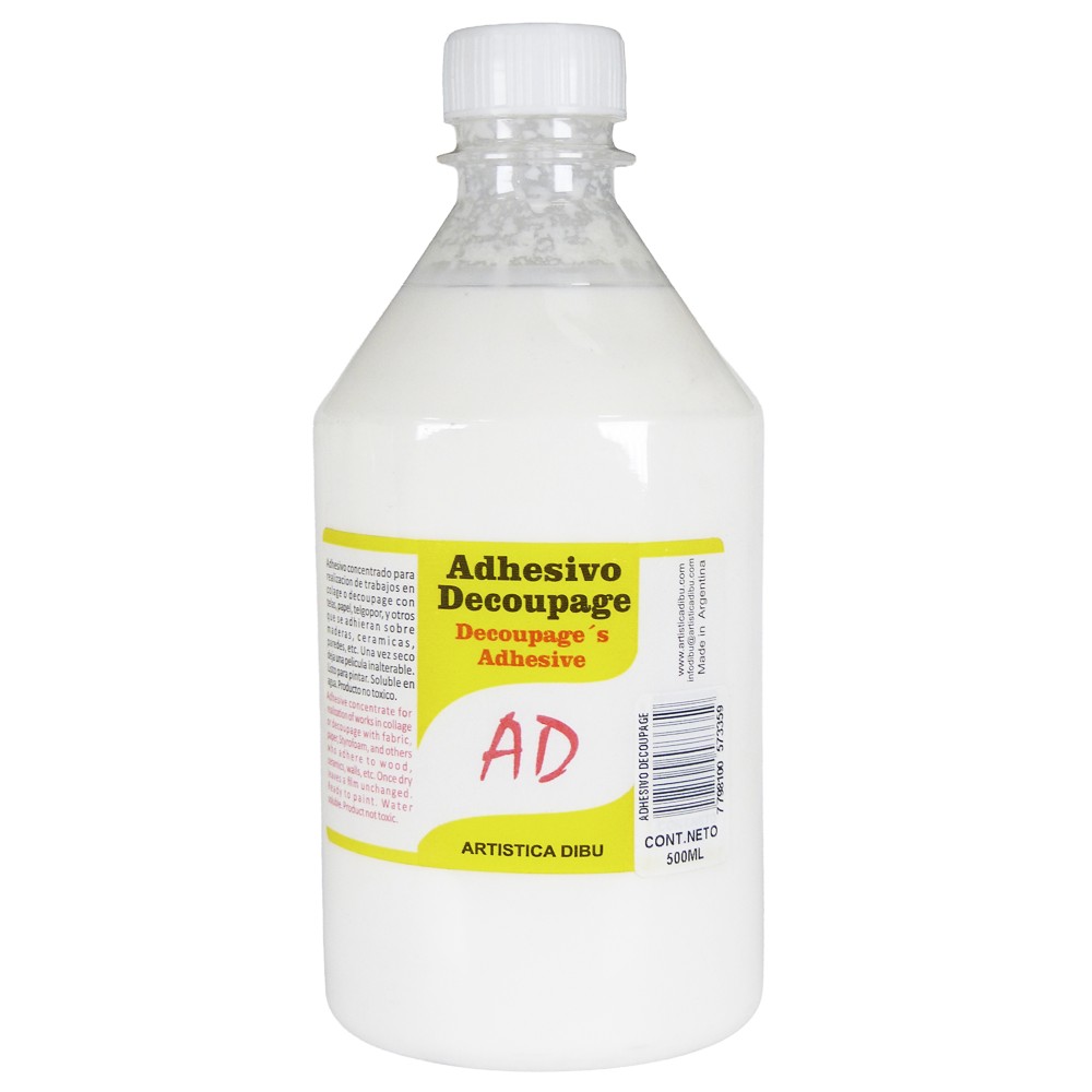 ADHESIVO PARA DECOUPAGE - 500 ML